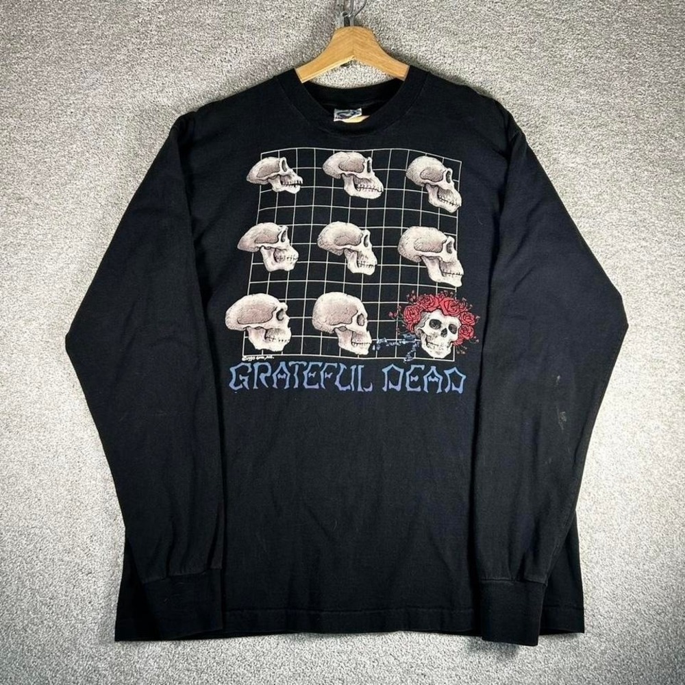 Vintage 1993 Grateful Dead What a strange trip it's been long sleeve tshirt XL